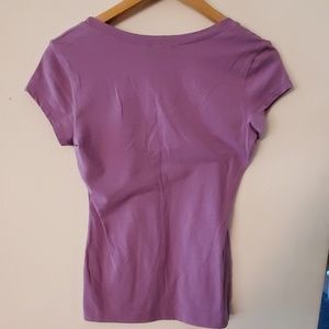 bebe Tops - Bebe Purple T Shirt - M bebe Tops - Bebe Purple T Shirt - M